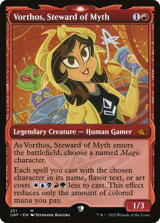 Vorthos, Steward of Myth (UNF-251) (Showcase) (Foil)