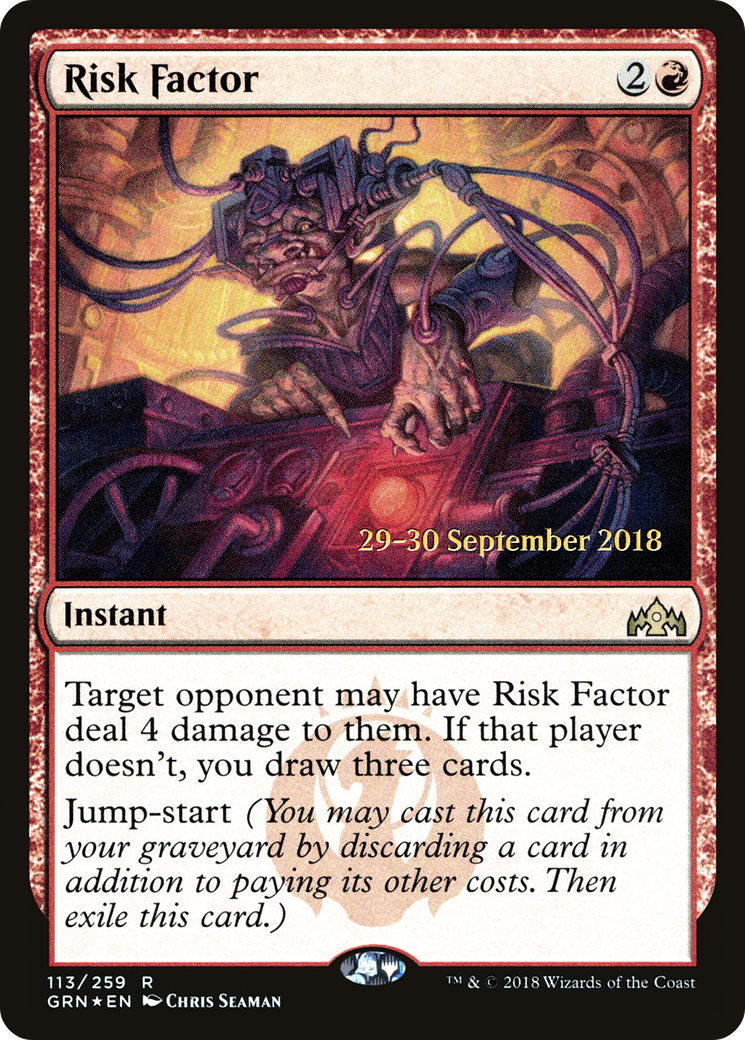 Risk Factor (PRE-113S) (Foil)