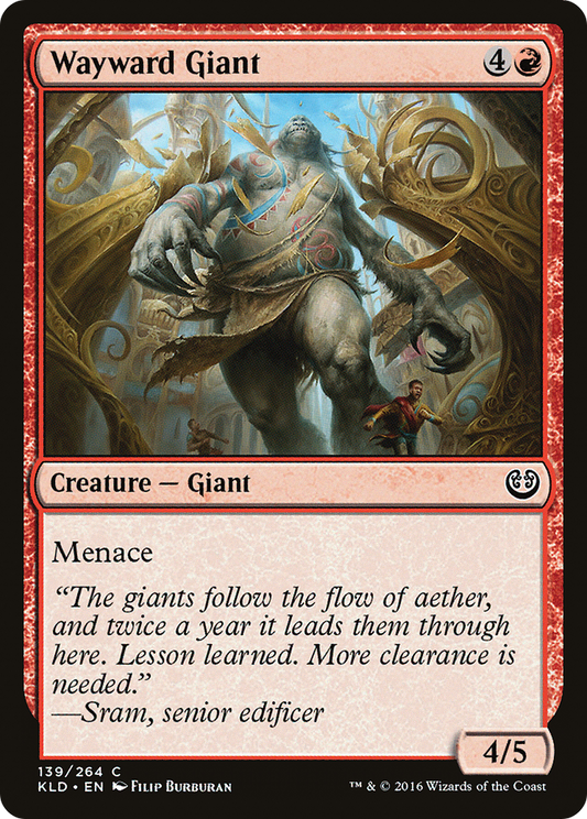 Wayward Giant (KLD-139) (Foil)