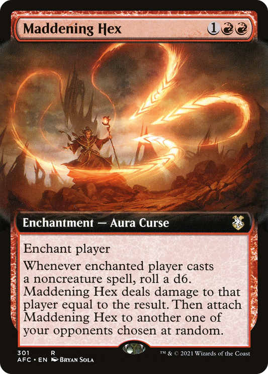 Maddening Hex (AFC-301) (Extended Art)