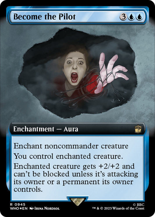 Become the Pilot (WHO-945) (Extended Art) (Surge Foil)