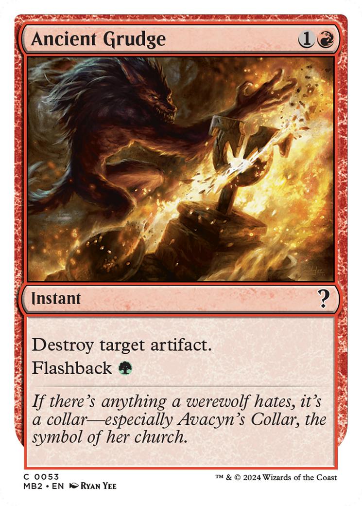 Ancient Grudge (MB2-053)