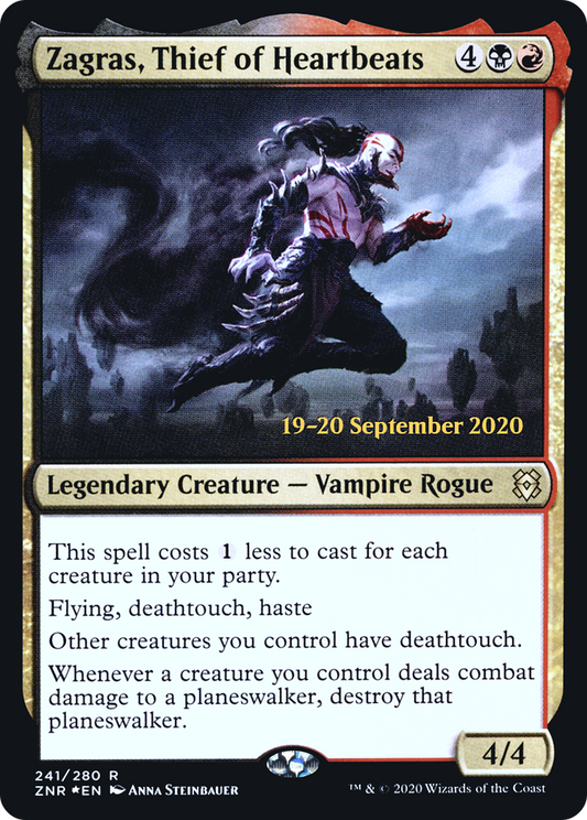Zagras, Thief of Heartbeats (PRE-241S) (Foil)