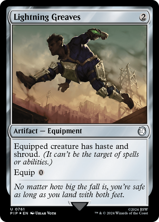 Lightning Greaves (PIP-761) (Surge Foil)