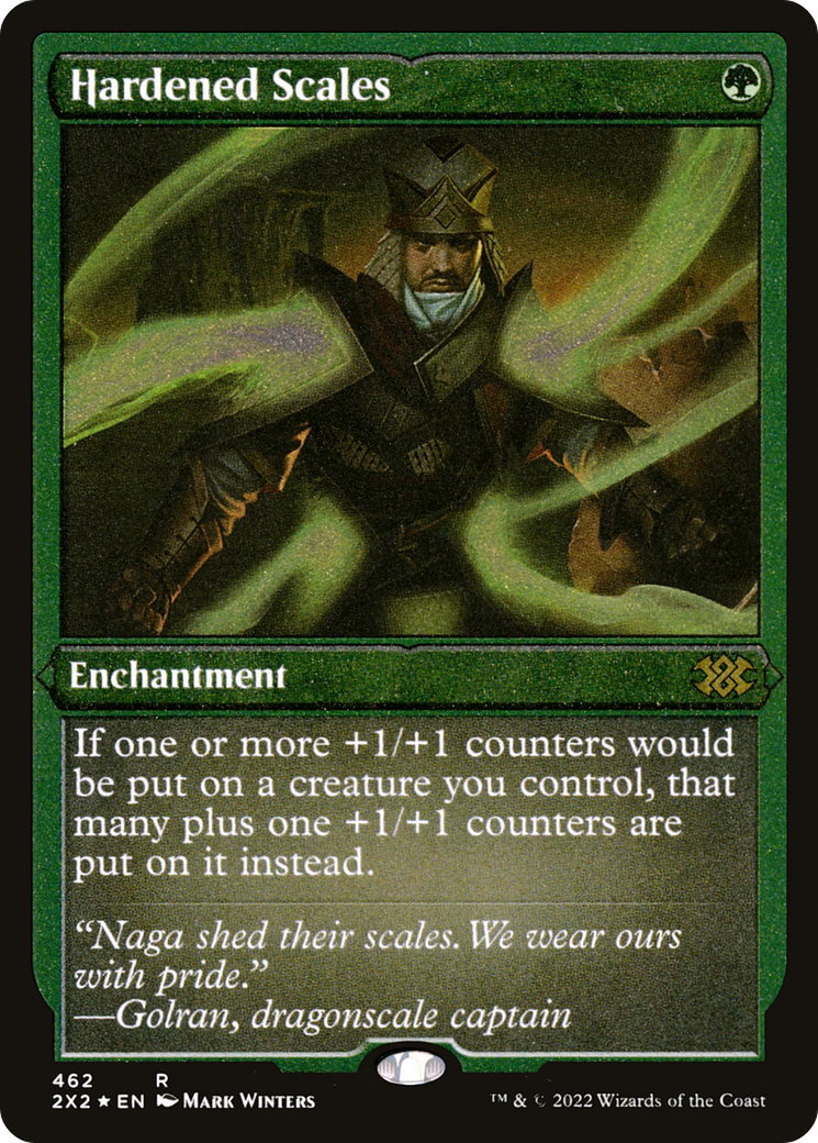 Hardened Scales (2X2-462) (Etched Foil)