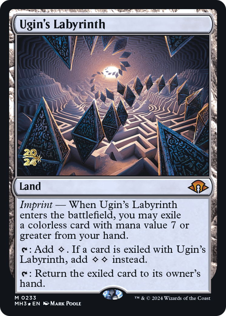 Ugin's Labyrinth (PRE-233S) (Foil)