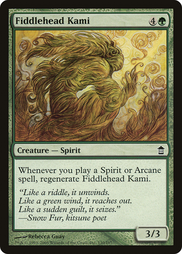 Fiddlehead Kami (SOK-130) (Foil)