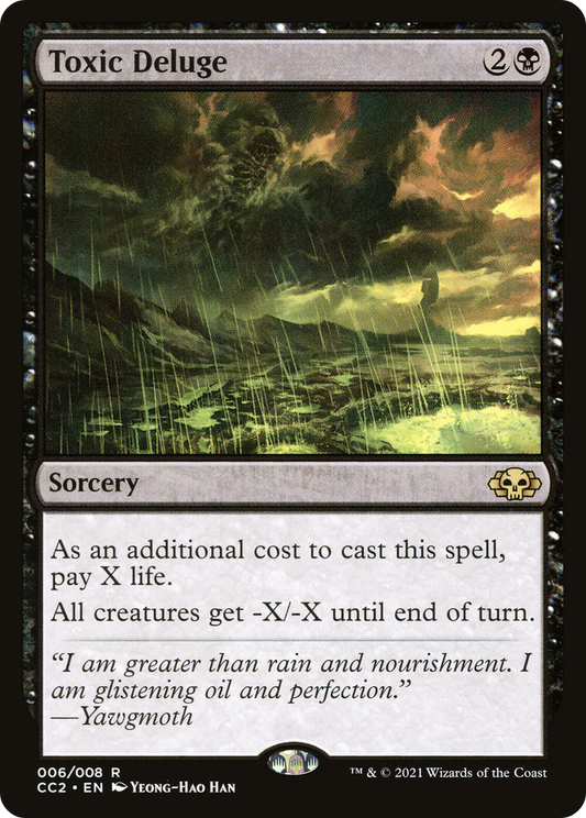 Toxic Deluge (CC2-006) (Foil)