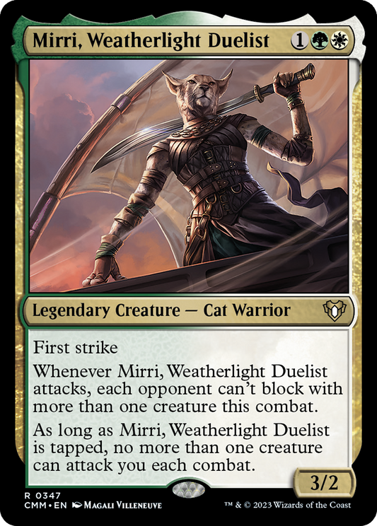 Mirri, Weatherlight Duelist (CMM-347) (Foil)