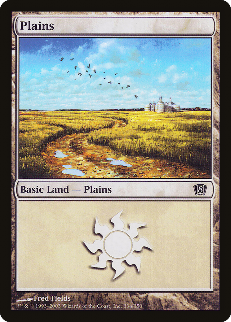 Plains (8ED-334★) (Foil)
