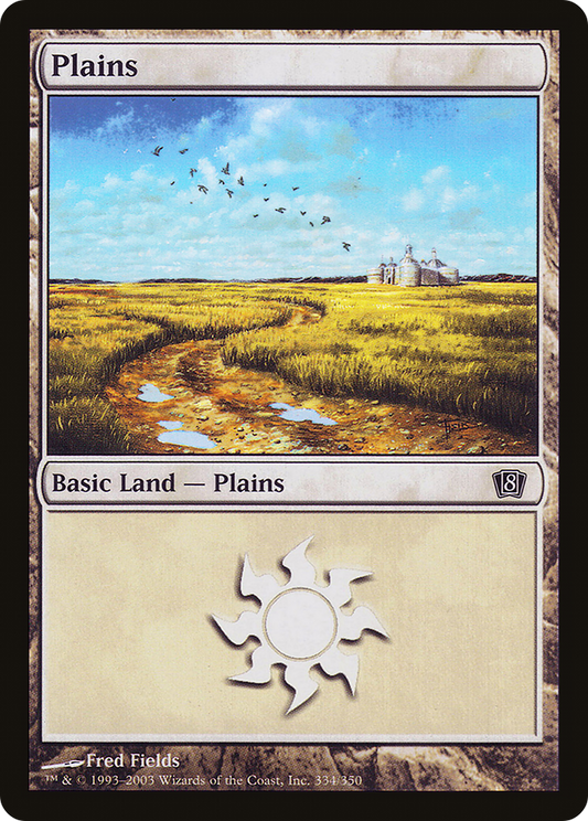 Plains (8ED-334★) (Foil)