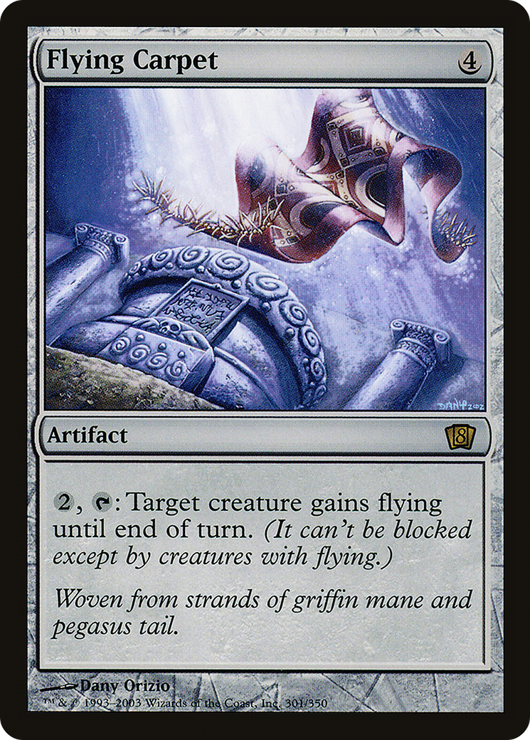 Flying Carpet (8ED-301★) (Foil)