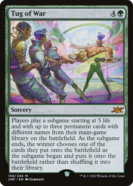 Tug of War (UNF-159) (Foil)