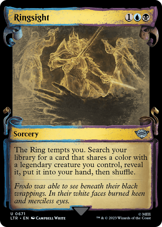 Ringsight (LTR-671) (Showcase) (Scroll) (Foil)