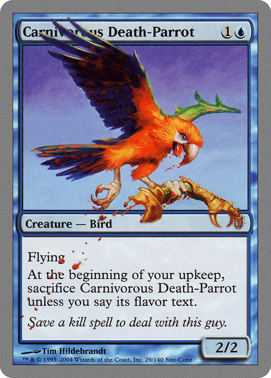 Carnivorous Death-Parrot (UNH-029) (Foil)