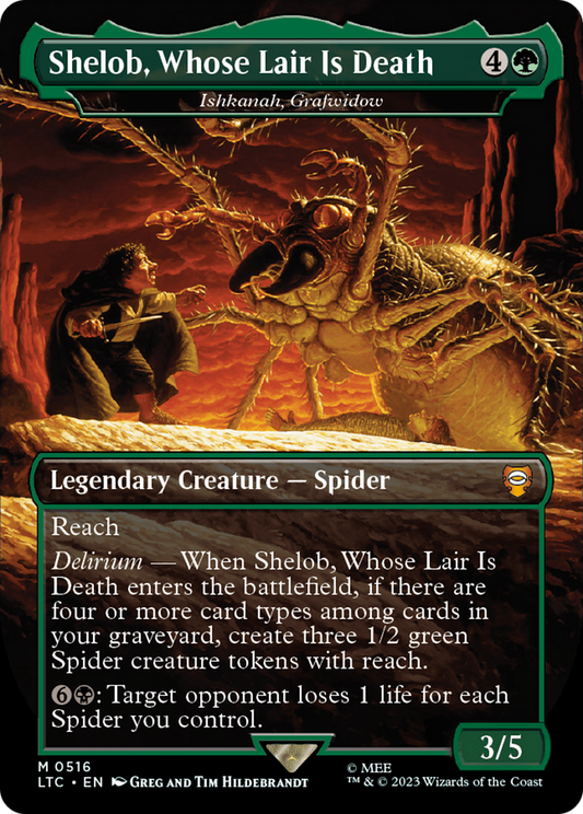 Shelob, Whose Lair Is Death / Ishkanah, Grafwidow (LTC-516) (Borderless)