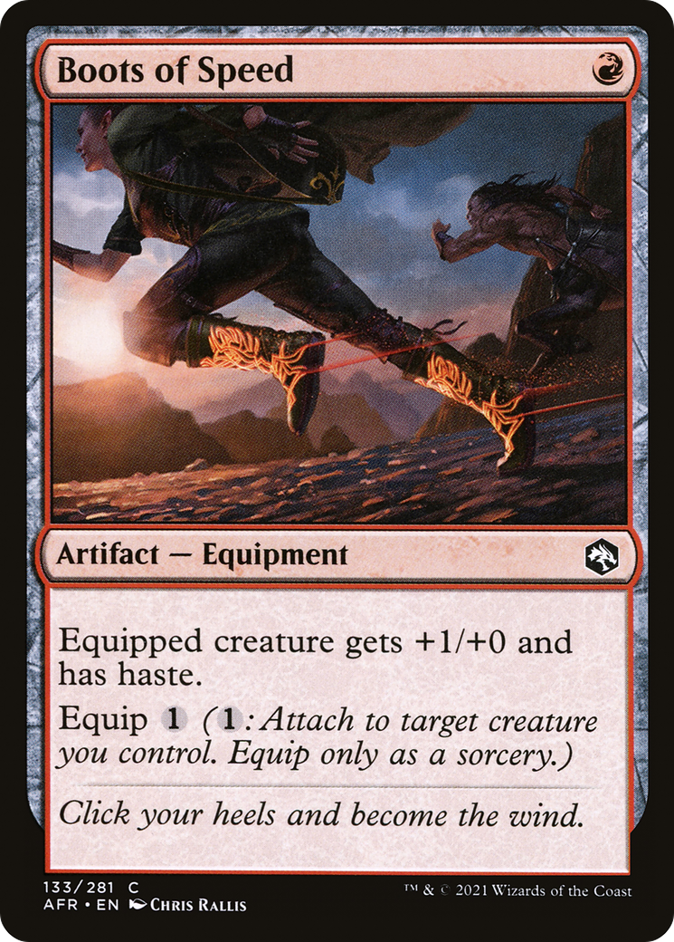 Boots of Speed (AFR-133) (Foil)