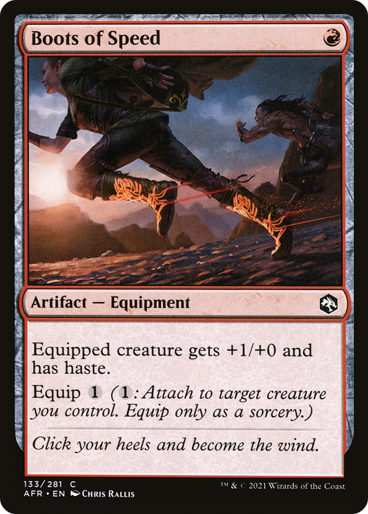 Boots of Speed (AFR-133) (Foil)