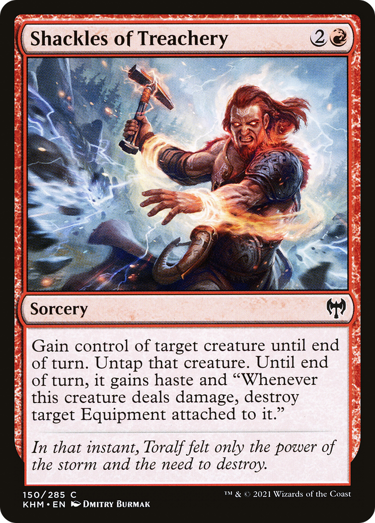 Shackles of Treachery (KHM-150) (Foil)