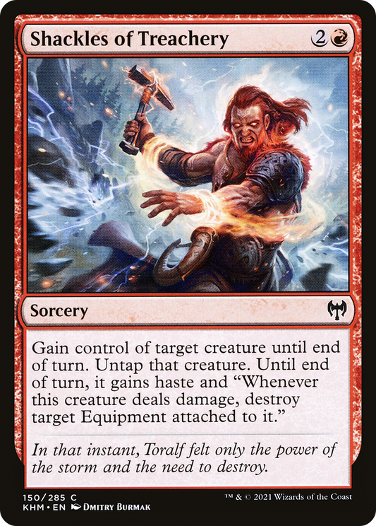 Shackles of Treachery (KHM-150) (Foil)
