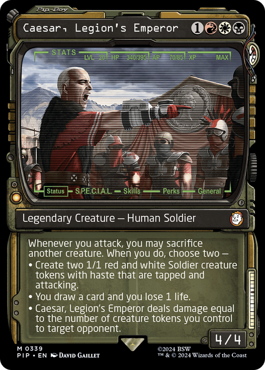 Caesar, Legion's Emperor (PIP-339) (Showcase)