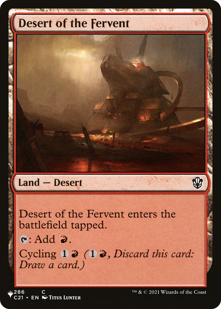 Desert of the Fervent (LIST-C21-286)