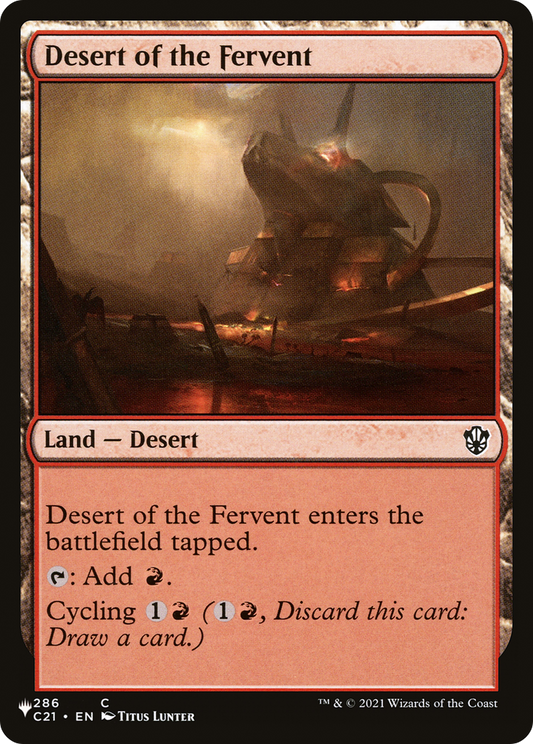 Desert of the Fervent (LIST-C21-286)