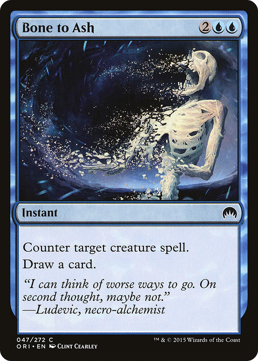 Bone to Ash (ORI-047) (Foil)