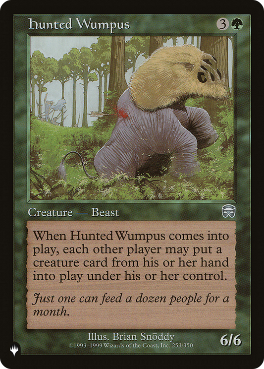 Hunted Wumpus (LIST-MMQ-253)