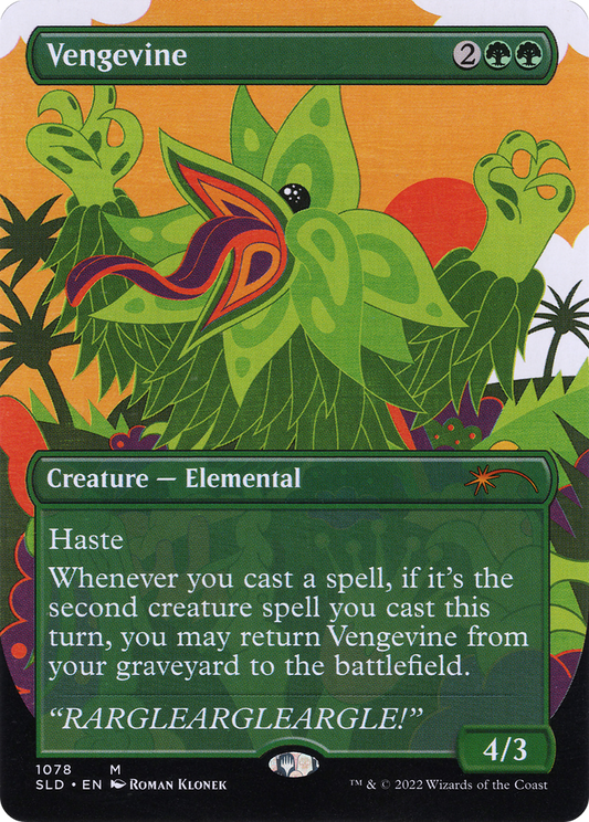 Vengevine (SLD-1078) (Borderless) (Foil)