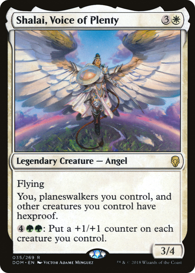 Shalai, Voice of Plenty (DOM-035) (Foil)