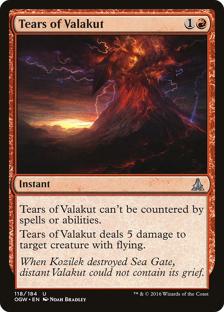 Tears of Valakut (OGW-118)