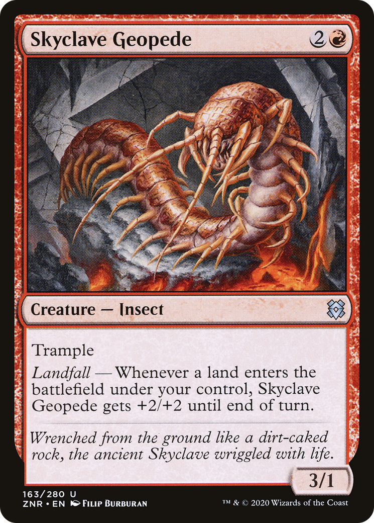 Skyclave Geopede (ZNR-163) (Foil)