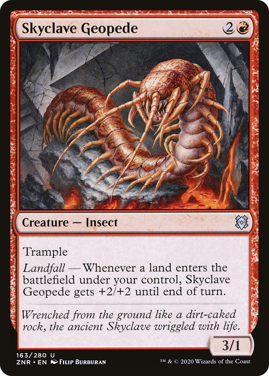 Skyclave Geopede (ZNR-163) (Foil)