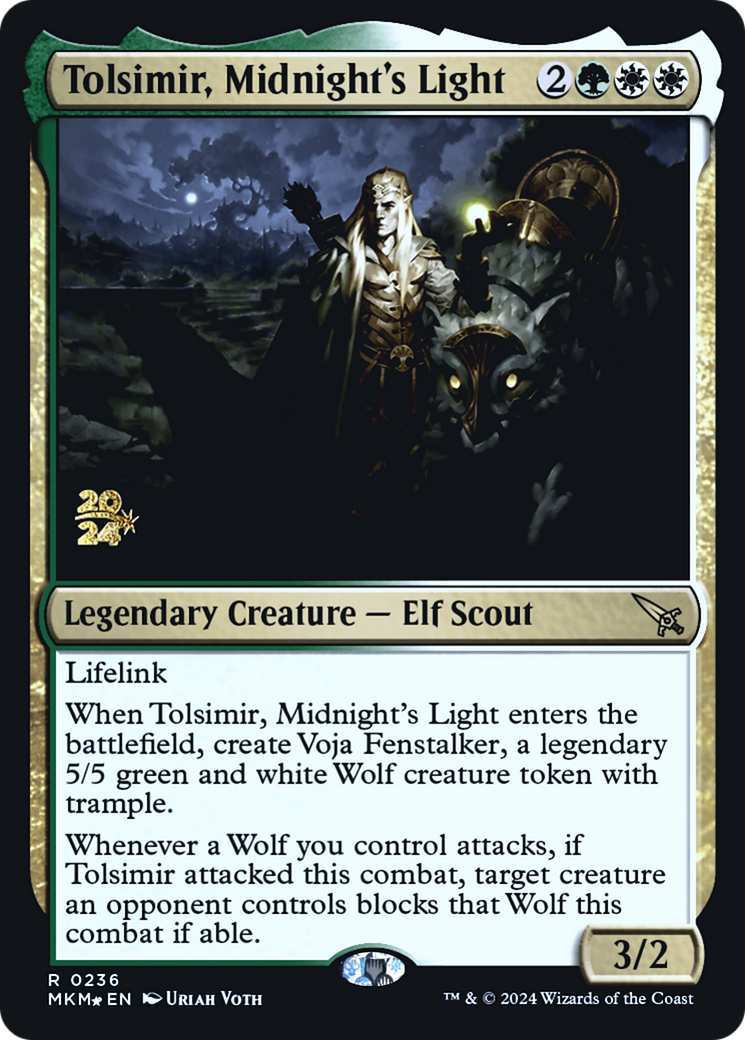 Tolsimir, Midnight's Light (PRE-236S) (Foil)