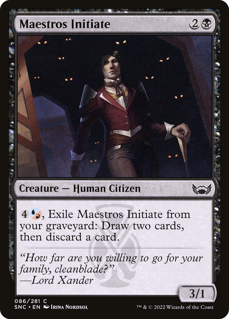 Maestros Initiate (SNC-086) (Foil)