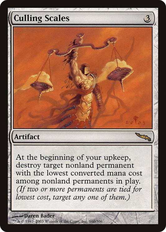 Culling Scales (MRD-160) (Foil)