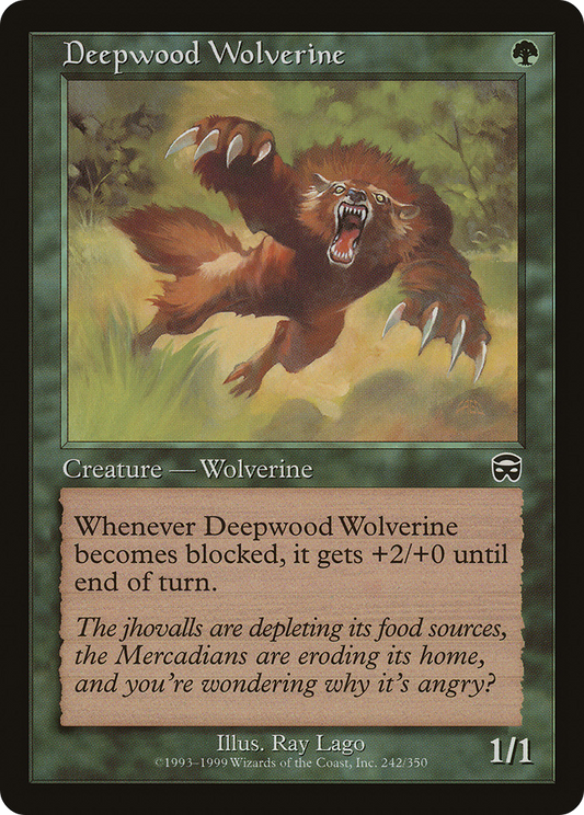 Deepwood Wolverine (MMQ-242) (Foil)