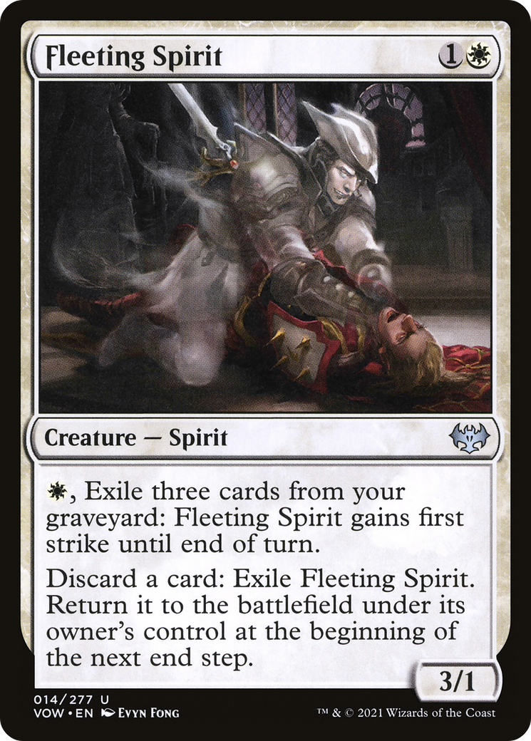 Fleeting Spirit (VOW-014) (Foil)