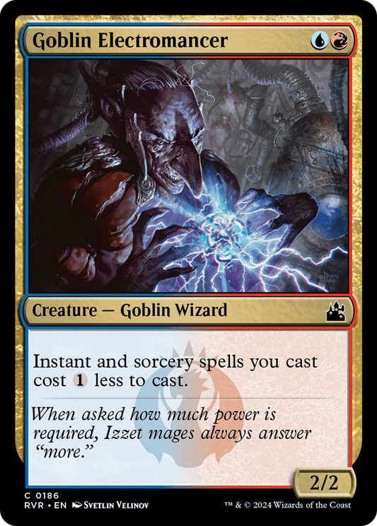Goblin Electromancer (RVR-186) (Foil)