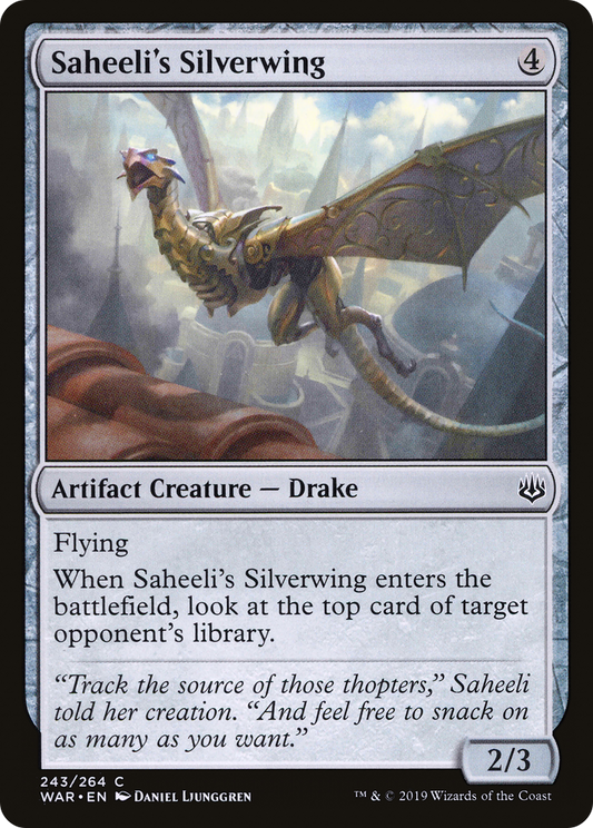 Saheeli's Silverwing (WAR-243)