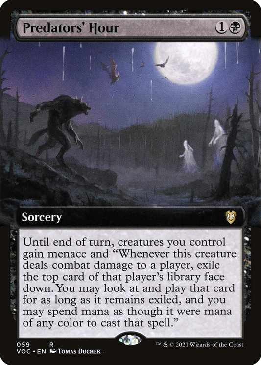 Predators' Hour (VOC-059) (Extended Art)