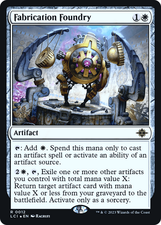 Fabrication Foundry (PRE-12S) (Foil)