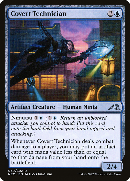 Covert Technician (NEO-049) (Foil)