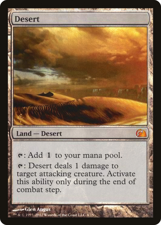 Desert (V12-004) (Foil)