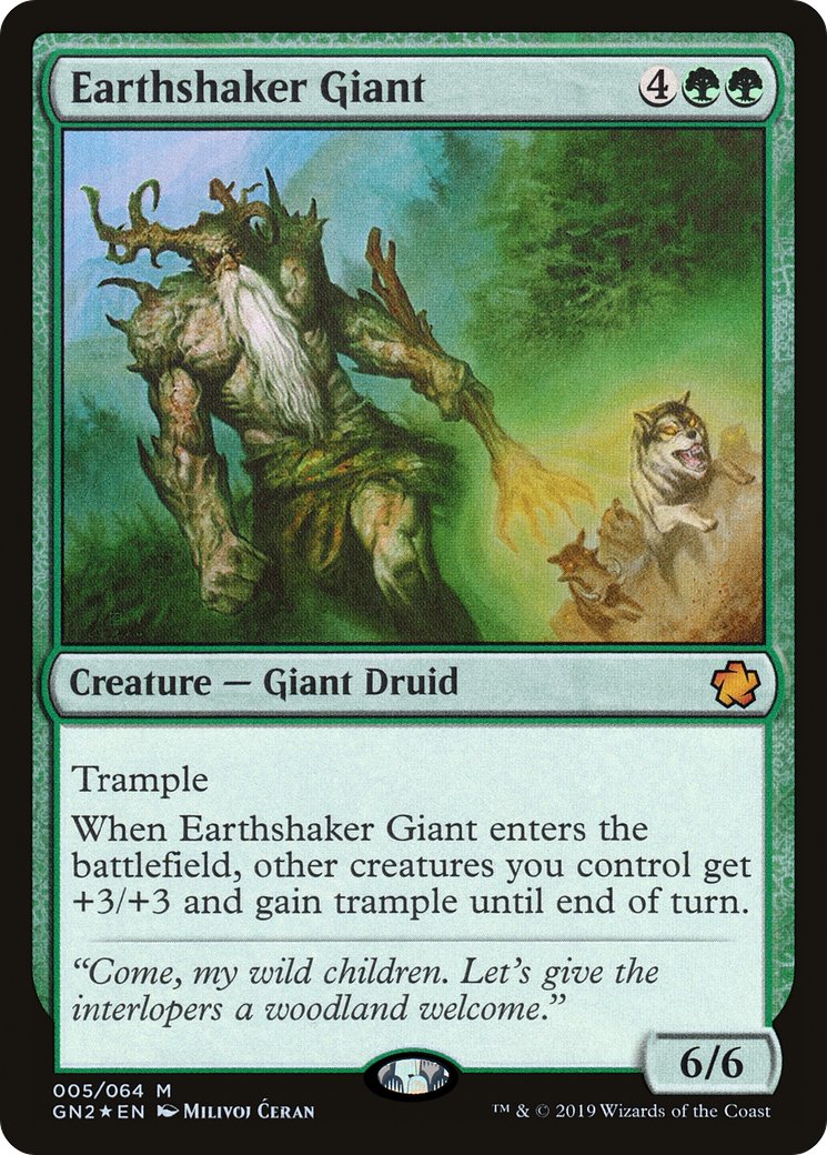 Earthshaker Giant (GN2-005) (Foil)