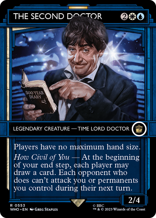 The Second Doctor (WHO-553) (Showcase) (Borderless)