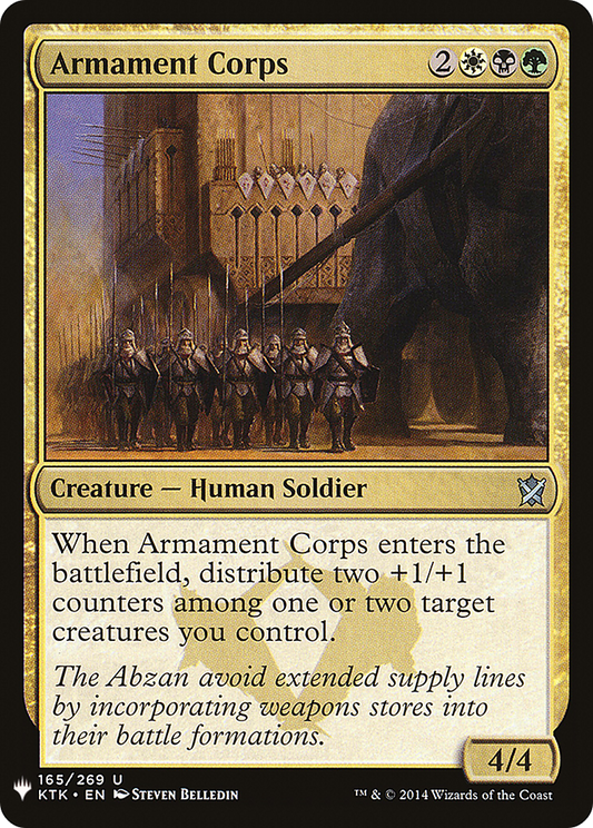 Armament Corps (LIST-KTK-165)