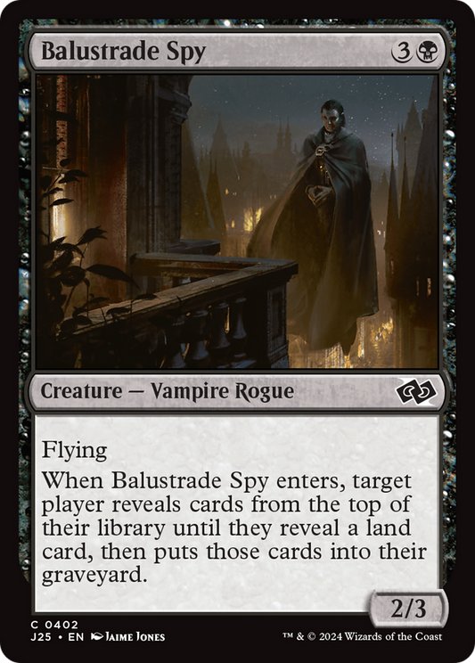 Balustrade Spy (J25-402)