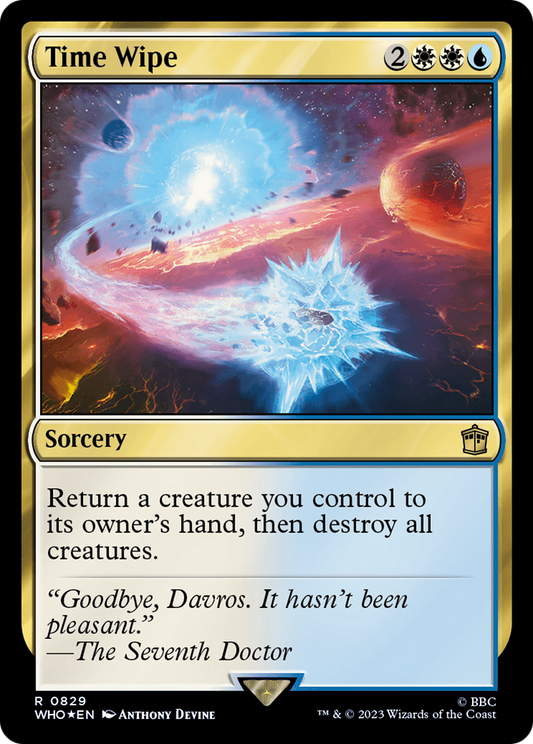Time Wipe (WHO-829) (Surge Foil)
